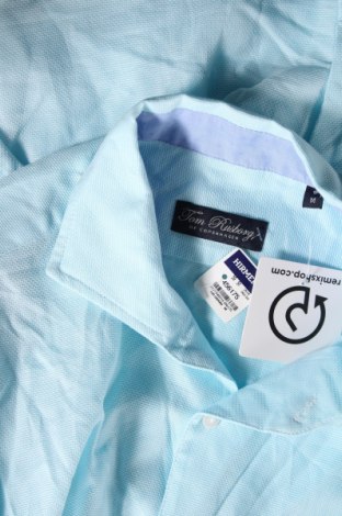 Мъжка риза Tom Rusborg, Размер M, Цвят Син, Цена 39,00 лв.