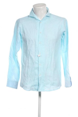 Мъжка риза Tom Rusborg, Размер M, Цвят Син, Цена 33,15 лв.