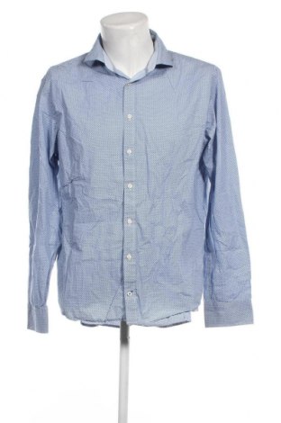 Herrenhemd Tommy Hilfiger, Größe XL, Farbe Blau, Preis 37,58 €
