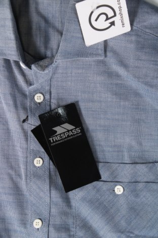 Herrenhemd Trespass, Größe XS, Farbe Blau, Preis 18,40 €