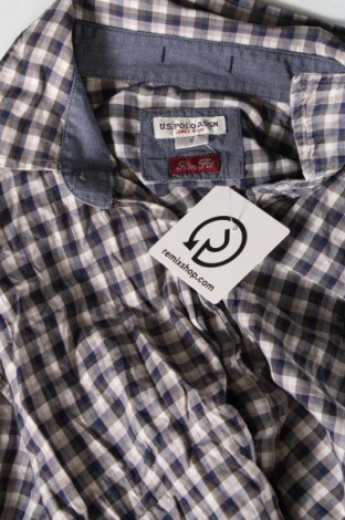 Мъжка риза U.S. Polo Assn., Размер S, Цвят Син, Цена 15,21 лв.