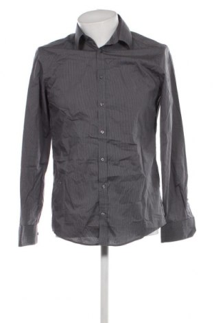 Ανδρικό πουκάμισο Venti, Μέγεθος M, Χρώμα Γκρί, Τιμή 3,05 €
