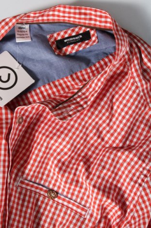 Herrenhemd Walbusch, Größe XL, Farbe Rot, Preis 16,28 €