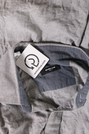 Herrenhemd Walbusch, Größe XL, Farbe Grau, Preis 27,14 €