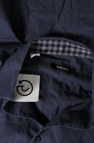 Ανδρικό πουκάμισο Walbusch, Μέγεθος L, Χρώμα Μπλέ, Τιμή 21,23 €