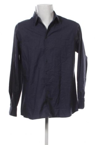 Мъжка риза Walbusch, Размер L, Цвят Син, Цена 31,98 лв.