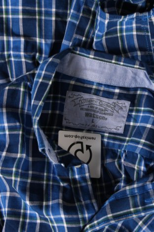 Ανδρικό πουκάμισο Watson's, Μέγεθος L, Χρώμα Πολύχρωμο, Τιμή 14,85 €