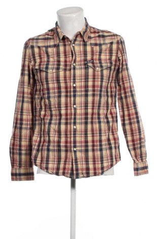 Мъжка риза Wrangler, Размер L, Цвят Многоцветен, Цена 39,00 лв.