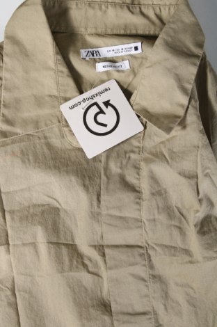 Pánska košeľa  Zara, Veľkosť M, Farba Béžová, Cena  13,61 €