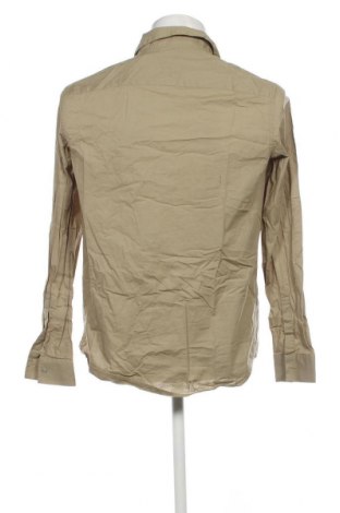 Мъжка риза Zara, Размер M, Цвят Бежов, Цена 24,00 лв.