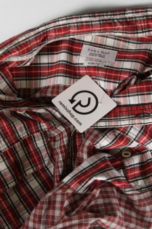 Ανδρικό πουκάμισο Zara Man, Μέγεθος M, Χρώμα Πολύχρωμο, Τιμή 3,42 €