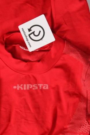 Мъжка спортна блуза Kipsta, Размер S, Цвят Червен, Цена 23,00 лв.