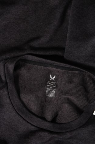 Herren Sport Shirt SOC, Größe XL, Farbe Grau, Preis 18,09 €