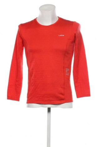 Мъжка спортна блуза Wedze, Размер S, Цвят Червен, Цена 5,72 лв.