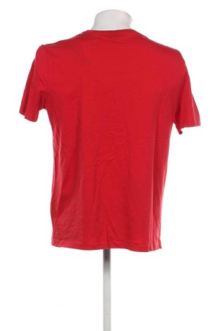 Męski T-shirt, Rozmiar XL, Kolor Czerwony, Cena 55,97 zł