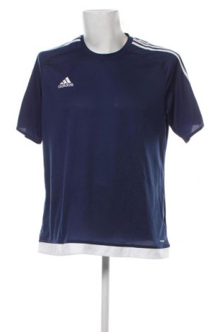 Męski T-shirt Adidas, Rozmiar XL, Kolor Niebieski, Cena 63,97 zł