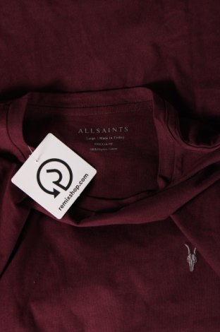 Ανδρικό t-shirt AllSaints, Μέγεθος L, Χρώμα Βιολετί, Τιμή 35,05 €
