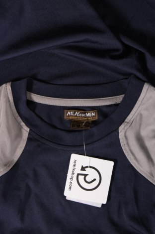 Pánske tričko  Atlas For Men, Veľkosť L, Farba Modrá, Cena  7,37 €