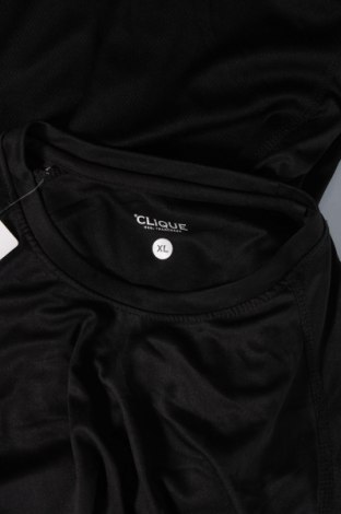 Мъжка тениска Clique, Размер XL, Цвят Черен, Цена 13,00 лв.