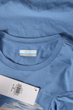 Herren T-Shirt Columbia, Größe M, Farbe Blau, Preis € 26,80