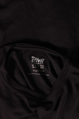 Ανδρικό t-shirt Crivit, Μέγεθος L, Χρώμα Μαύρο, Τιμή 7,24 €