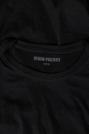 Męski T-shirt Denim Project, Rozmiar XL, Kolor Czarny, Cena 77,30 zł