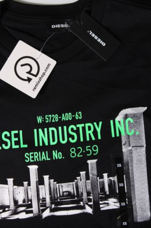 Tricou de bărbați Diesel, Mărime XS, Culoare Negru, Preț 641,45 Lei