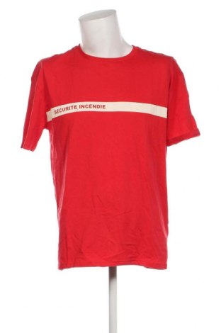 Herren T-Shirt Eleven Paris, Größe M, Farbe Rot, Preis € 14,02