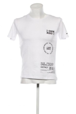 Ανδρικό t-shirt Gas, Μέγεθος S, Χρώμα Λευκό, Τιμή 13,13 €