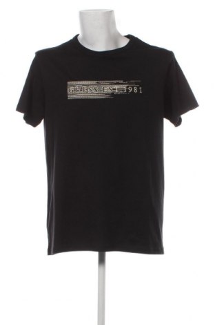 Мъжка тениска Guess, Размер L, Цвят Черен, Цена 68,00 лв.