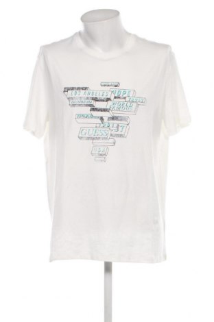 Мъжка тениска Guess, Размер XXL, Цвят Бял, Цена 68,00 лв.