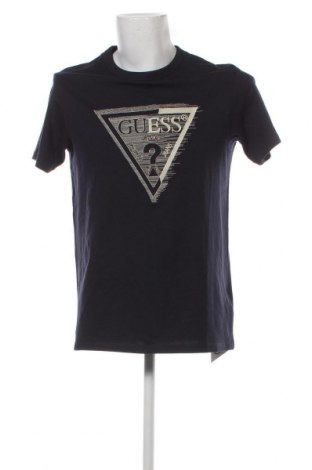 Ανδρικό t-shirt Guess, Μέγεθος S, Χρώμα Μπλέ, Τιμή 35,05 €