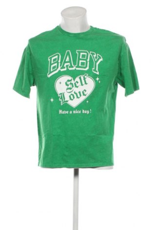 Мъжка тениска Jennyfer, Размер XS, Цвят Зелен, Цена 10,50 лв.