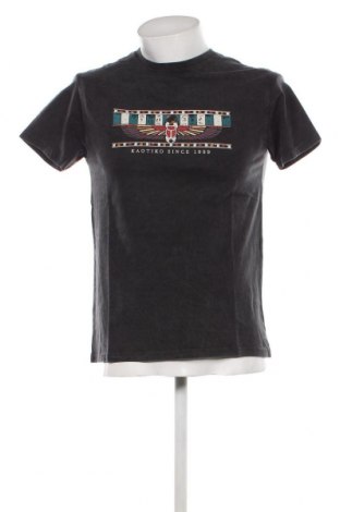 Herren T-Shirt Kaotiko, Größe S, Farbe Grau, Preis 9,72 €