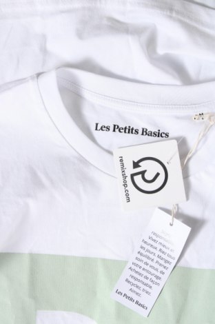 Мъжка тениска LES PETITS BASICS, Размер M, Цвят Бял, Цена 52,00 лв.