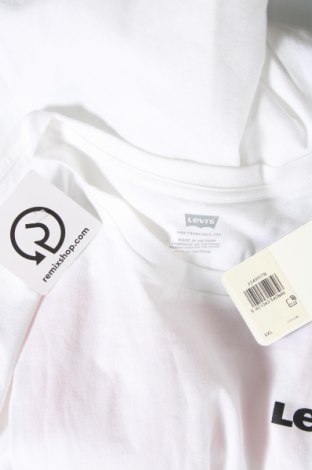 Herren T-Shirt Levi's, Größe XXL, Farbe Weiß, Preis 26,80 €