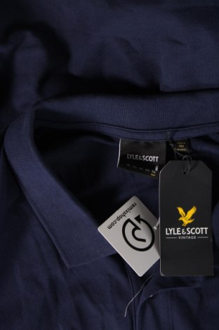 Мъжка тениска Lyle & Scott, Размер 5XL, Цвят Син, Цена 52,00 лв.