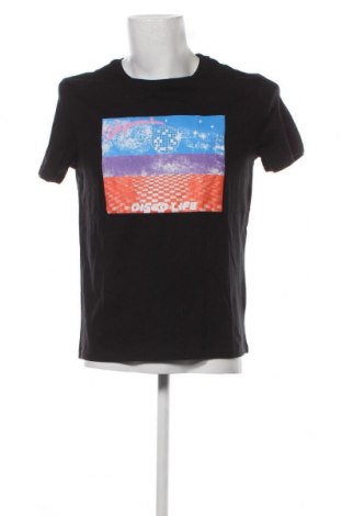 Мъжка тениска Oviesse, Размер M, Цвят Черен, Цена 21,00 лв.
