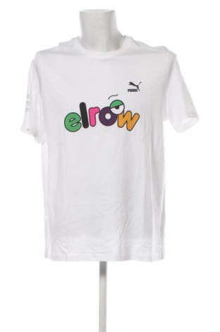 Męski T-shirt PUMA, Rozmiar XL, Kolor Biały, Cena 154,60 zł