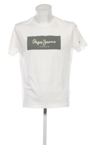 Ανδρικό t-shirt Pepe Jeans, Μέγεθος L, Χρώμα Λευκό, Τιμή 26,80 €