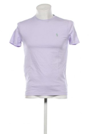 Męski T-shirt Polo By Ralph Lauren, Rozmiar S, Kolor Fioletowy, Cena 362,50 zł