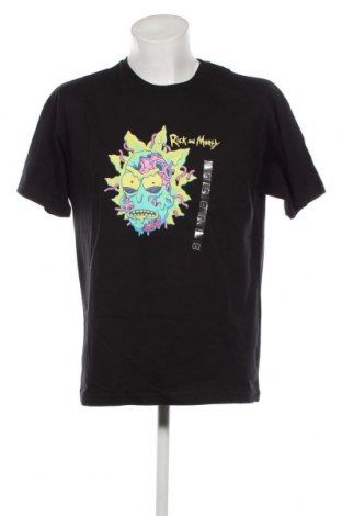 Ανδρικό t-shirt Rick and Morty, Μέγεθος L, Χρώμα Μαύρο, Τιμή 9,72 €