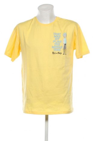 Herren T-Shirt Rick and Morty, Größe XXL, Farbe Gelb, Preis 9,72 €