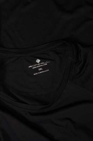 Мъжка тениска Ronhill, Размер 3XL, Цвят Черен, Цена 22,00 лв.