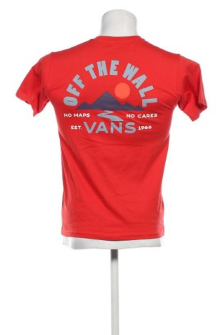 Męski T-shirt Vans, Rozmiar S, Kolor Czerwony, Cena 103,95 zł