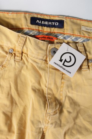 Pánské džíny  Alberto, Velikost M, Barva Žlutá, Cena  861,00 Kč