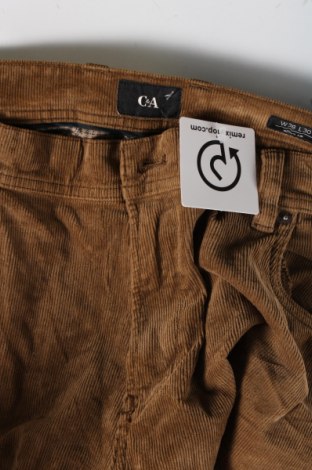 Ανδρικό κοτλέ παντελόνι C&A, Μέγεθος XL, Χρώμα Καφέ, Τιμή 17,94 €