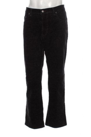 Ανδρικό κοτλέ παντελόνι Pioneer, Μέγεθος L, Χρώμα Μαύρο, Τιμή 5,02 €