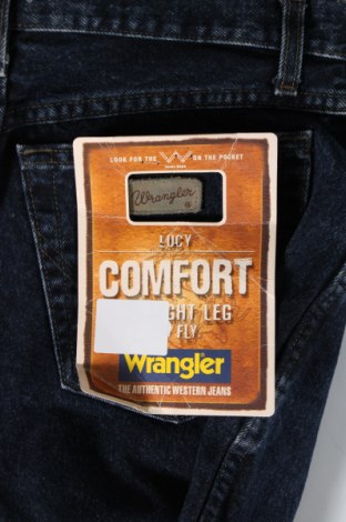 Pantaloni raiați de bărbați Wrangler, Mărime L, Culoare Albastru, Preț 434,21 Lei