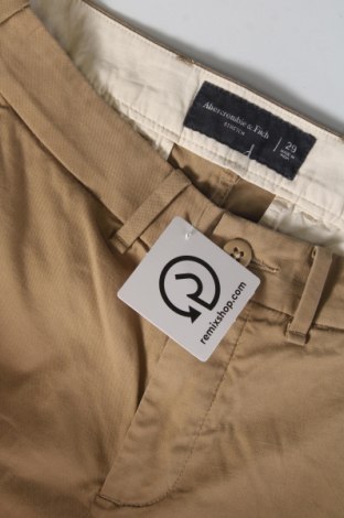 Pantaloni scurți de bărbați Abercrombie & Fitch, Mărime S, Culoare Maro, Preț 27,66 Lei